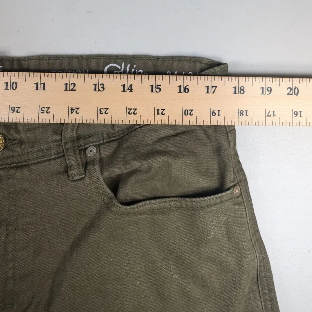 Jordan Craig Jeans Mens Size 34x32 Green Legacy Edition Collins Jeans